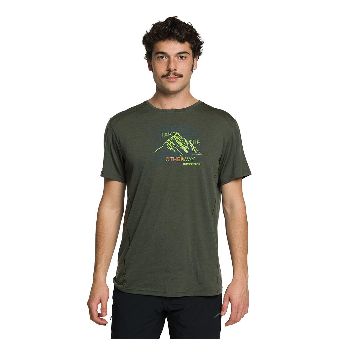 Camiseta para Hombre Trangoworld Arvieux Verde 2/4