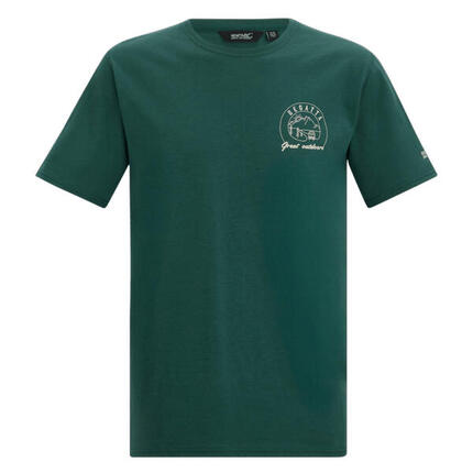 Heren Cline IX Sunrise TShirt (Mediterraan groen)