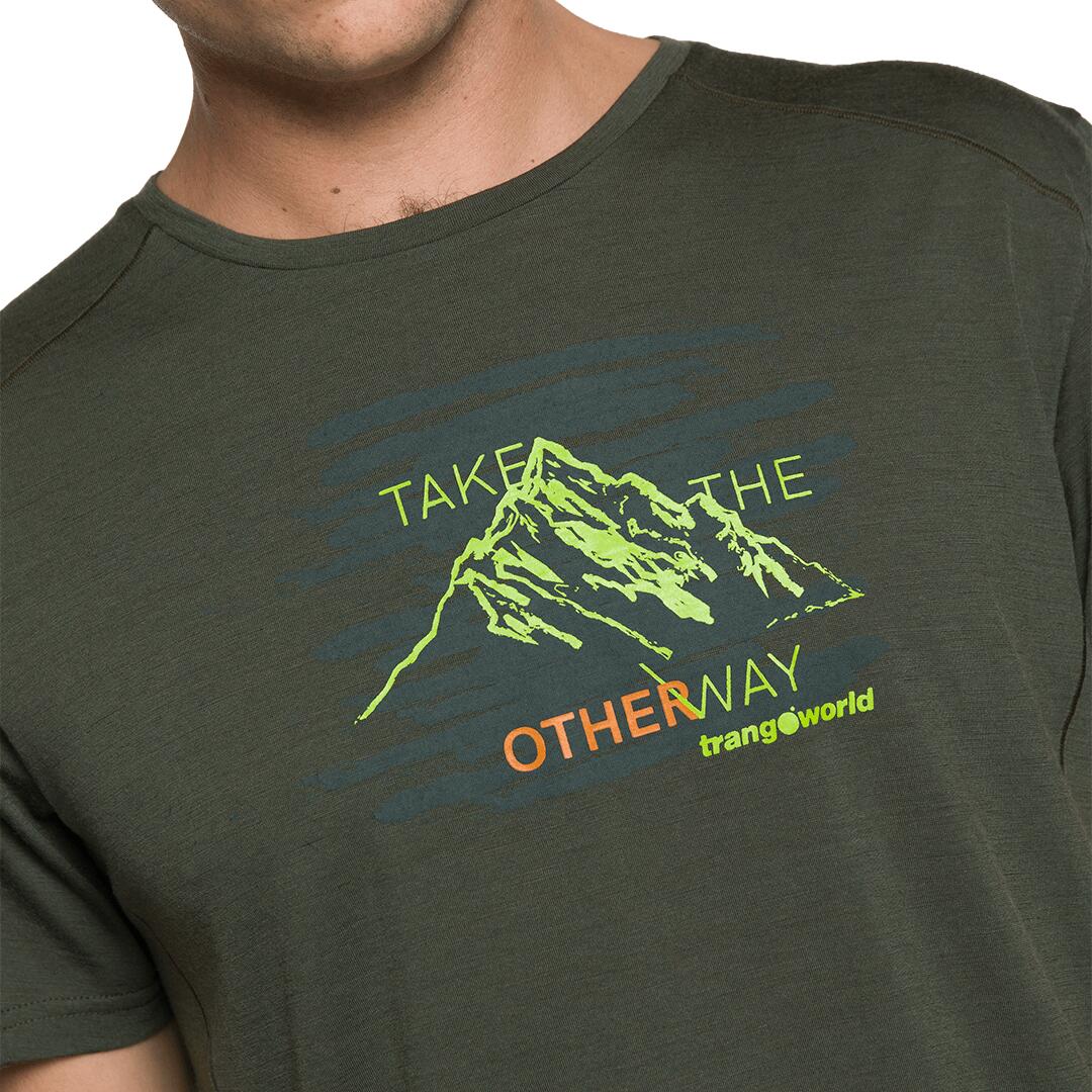 Camiseta para Hombre Trangoworld Arvieux Verde 4/4