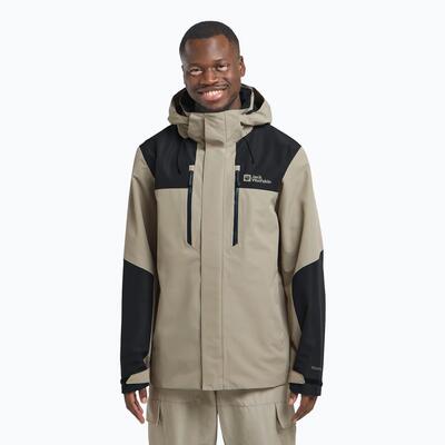 Heren regenjas jack wolfskin jasper 2l