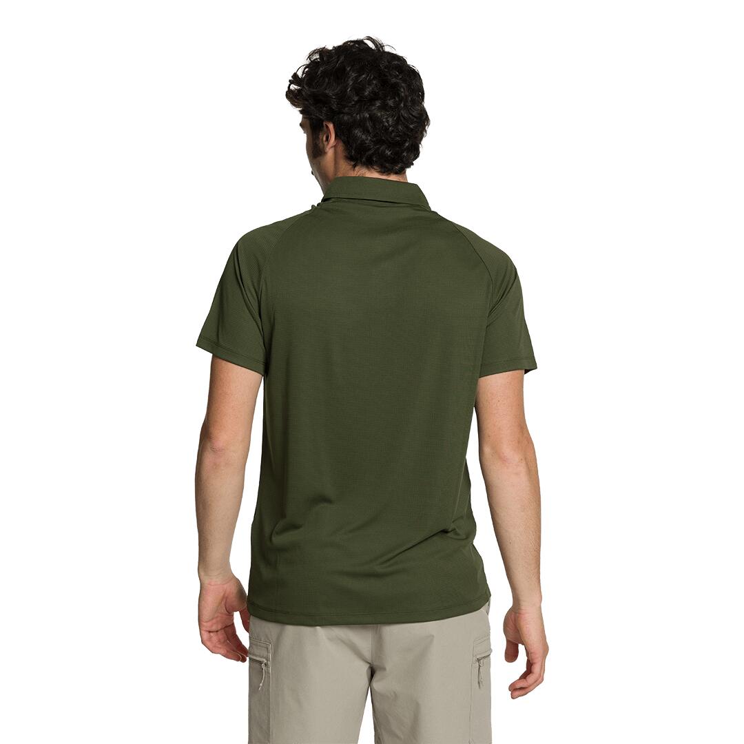 Polo manga corta para Hombre Trangoworld Bonete Verde 3/4