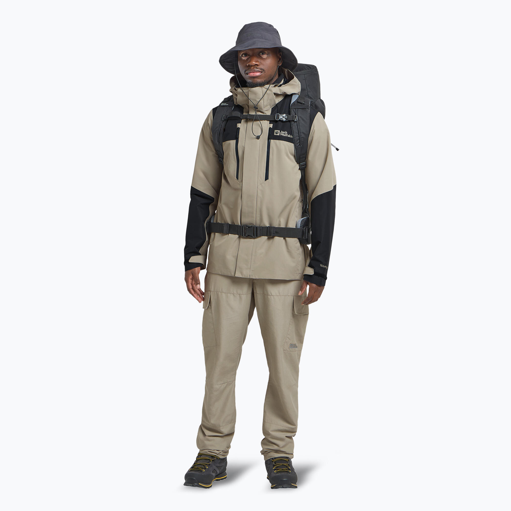 Heren regenjas Jack Wolfskin Jasper 2L 2/7