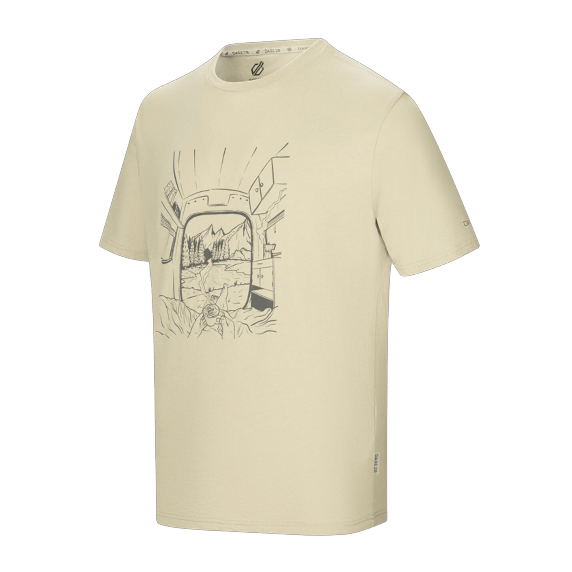 Heren Movement III Van Life TShirt (Abbeystone) 3/5