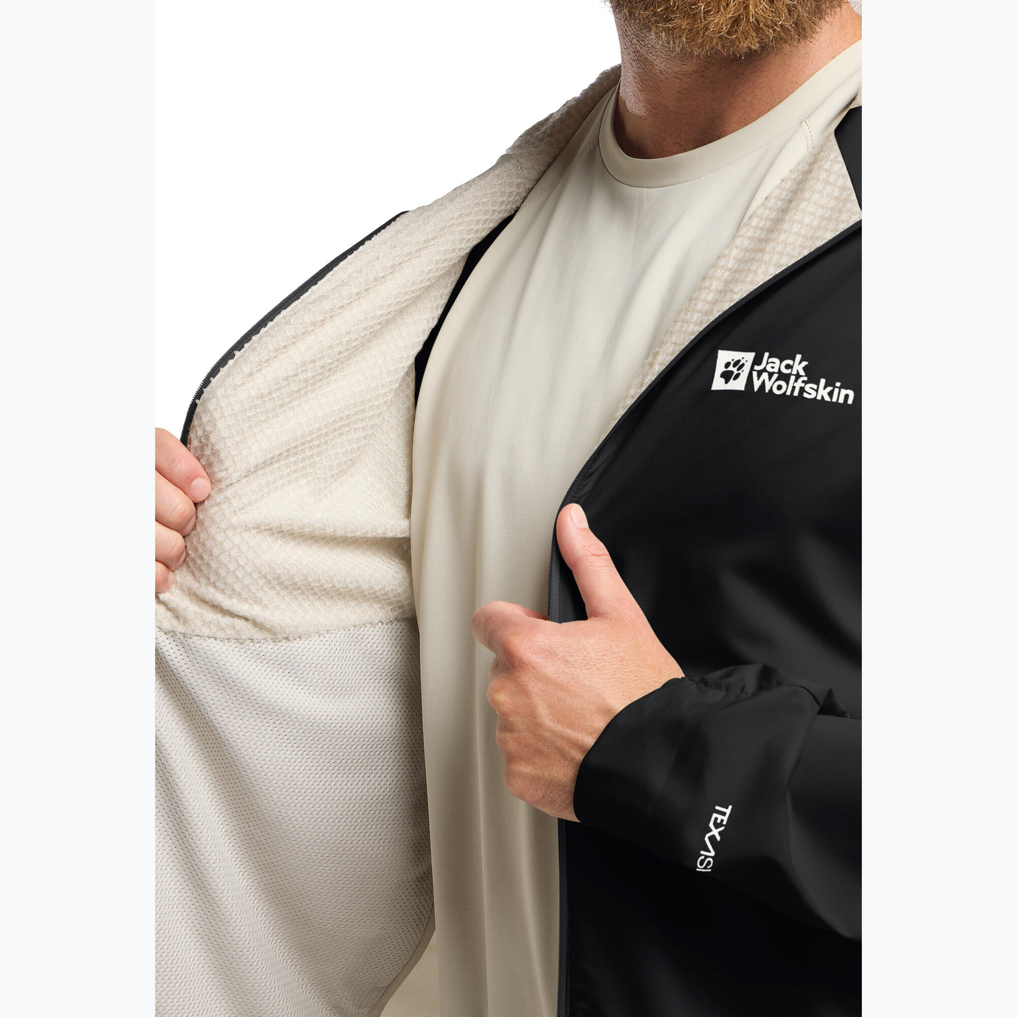 Heren windjack Jack Wolfskin Prelight Octa 5/7