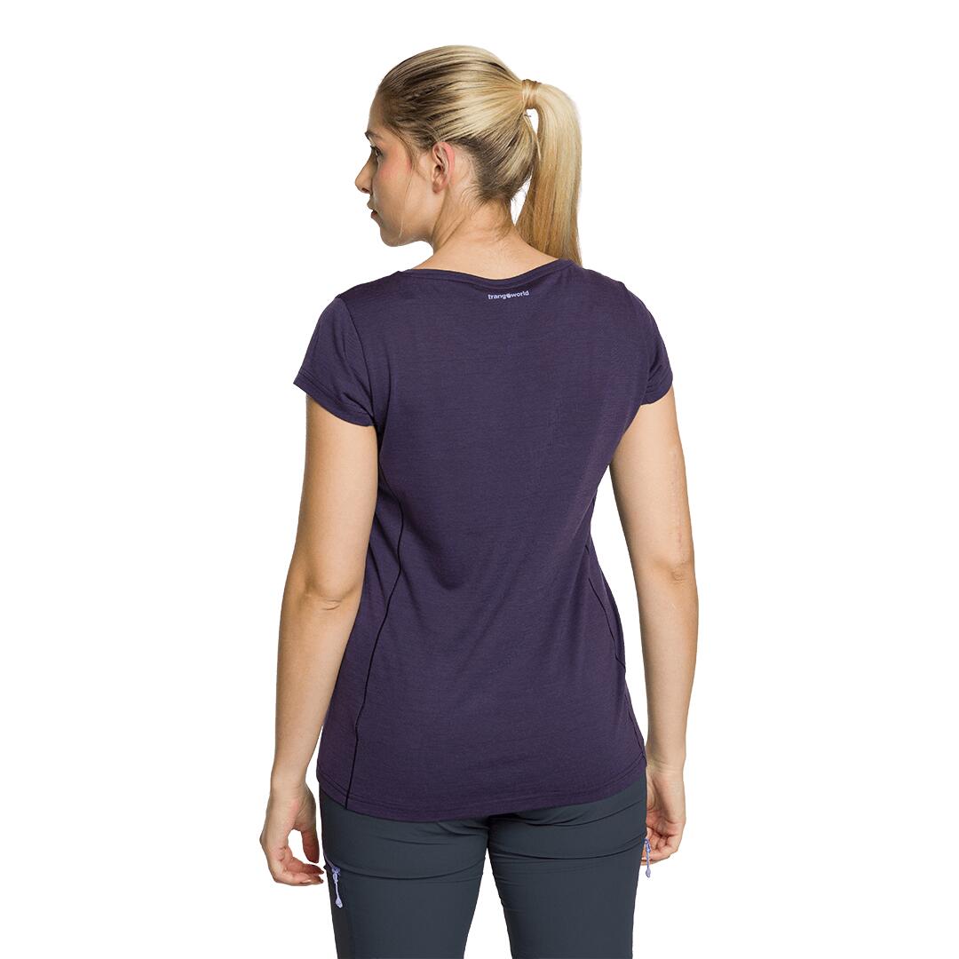 Camiseta para Mujer Trangoworld Biella Morado 3/3