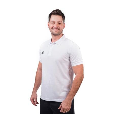Tricou polo PEAK Crew Alb