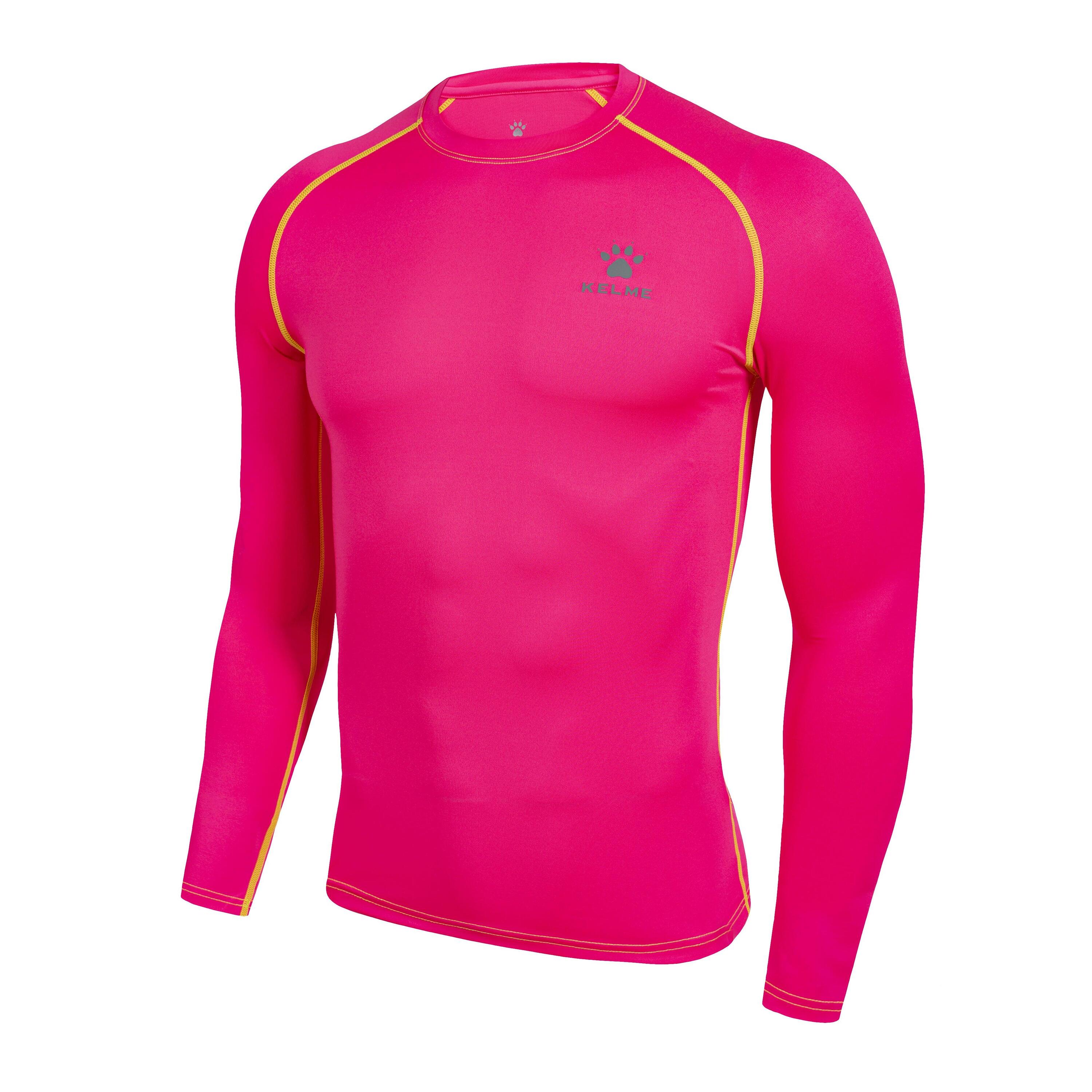 Kelme Camiseta Térmica Manga Larga Rosa Unisex 2/4