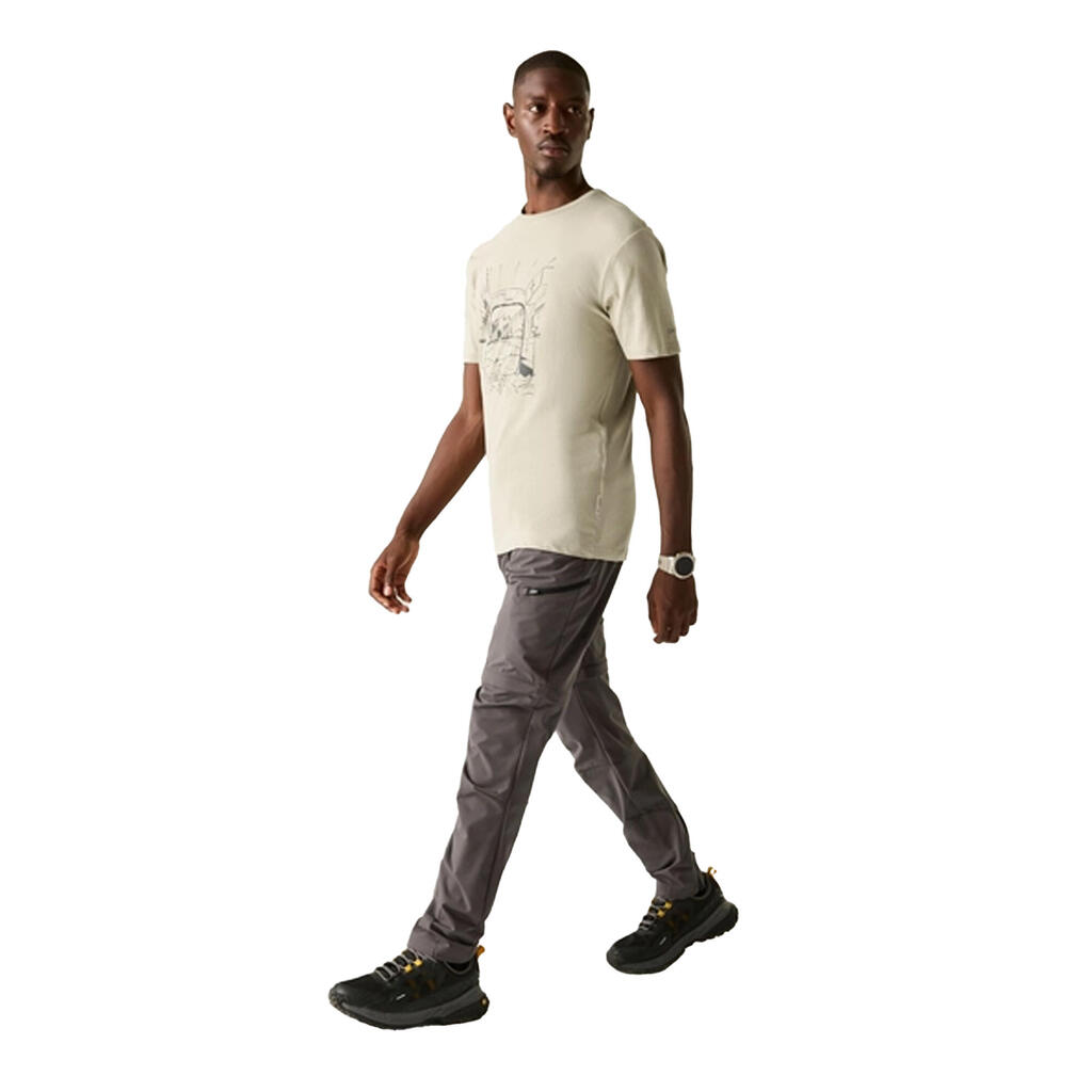 Mens Movement III Van Life TShirt (Abbeystone)