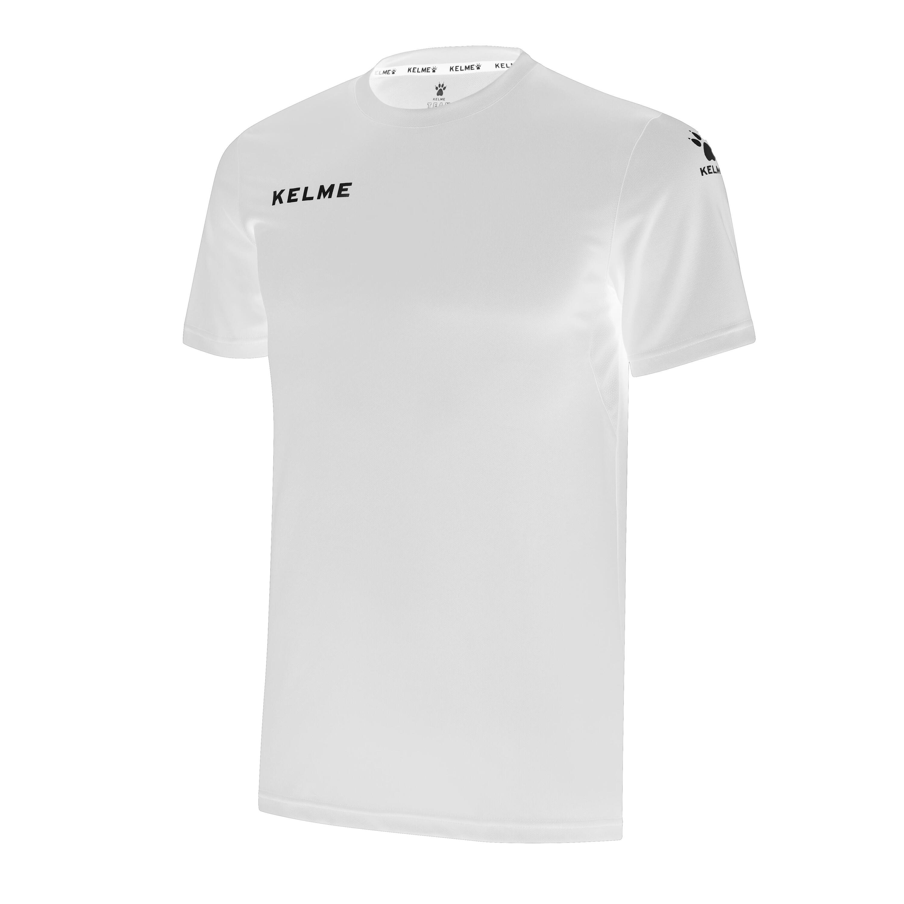 Kelme Camiseta De Manga Corta Campus Blanco Unisex 1/3