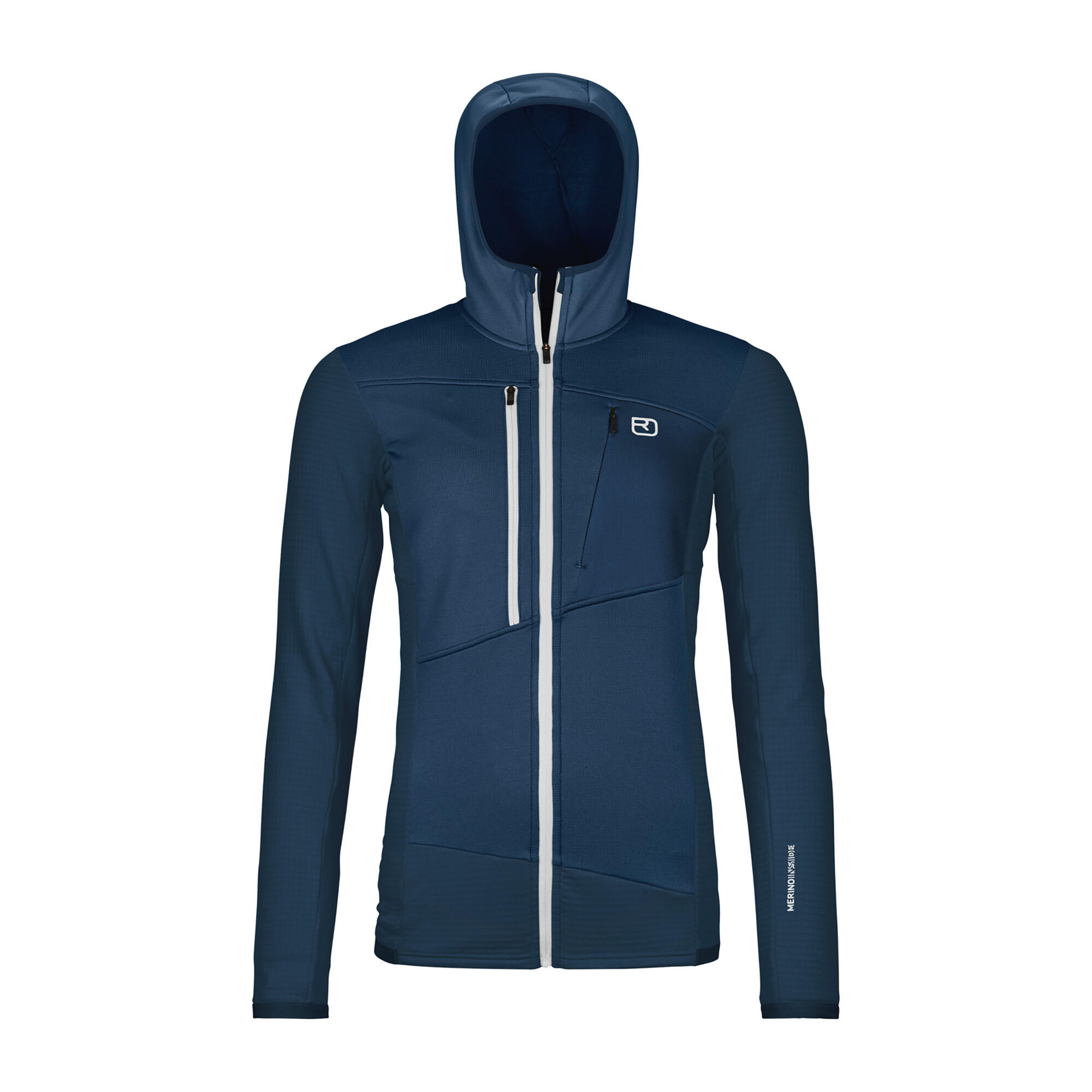 Sweat à capuche femme ORTOVOX Fleece Grid 2/2