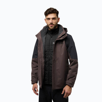 Heren 3-in-1 jas jack wolfskin romberg 3in1