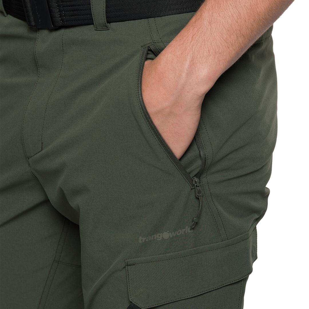 Pantalón para Hombre Trangoworld Zagora df Verde 4/6