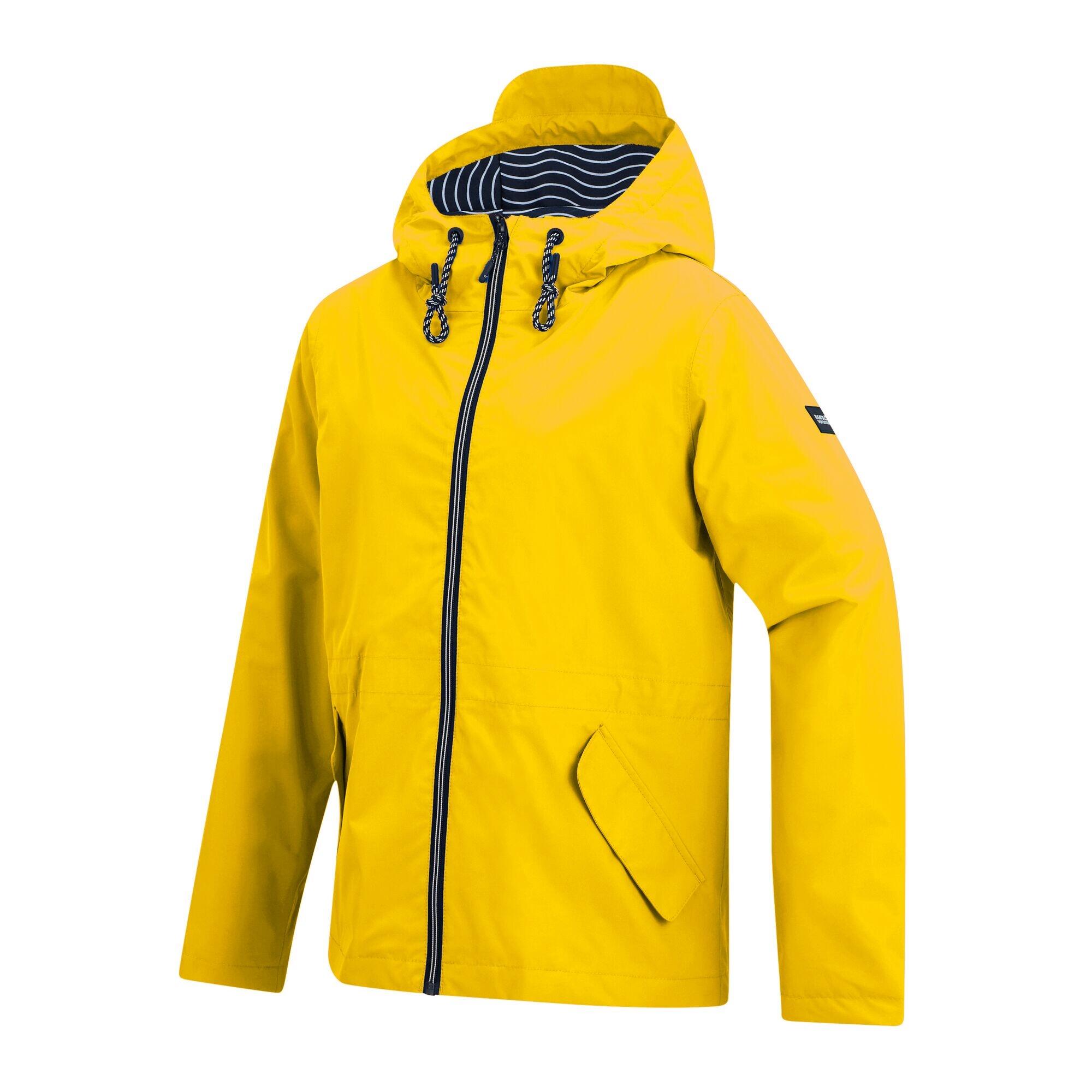 Chaqueta Impermeable Bayletta Diseño Problemas en la red para Mujer Amarillo 3/4