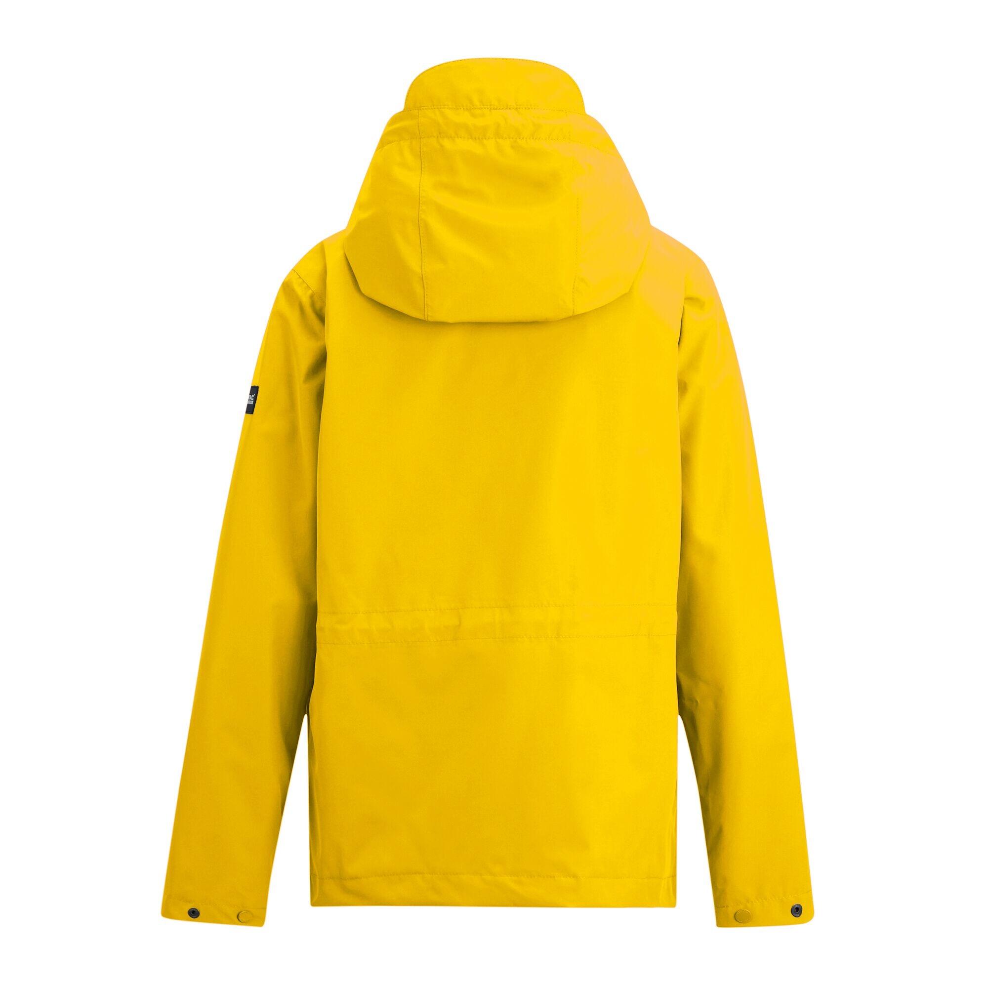 Chaqueta Impermeable Bayletta Diseño Problemas en la red para Mujer Amarillo 2/4