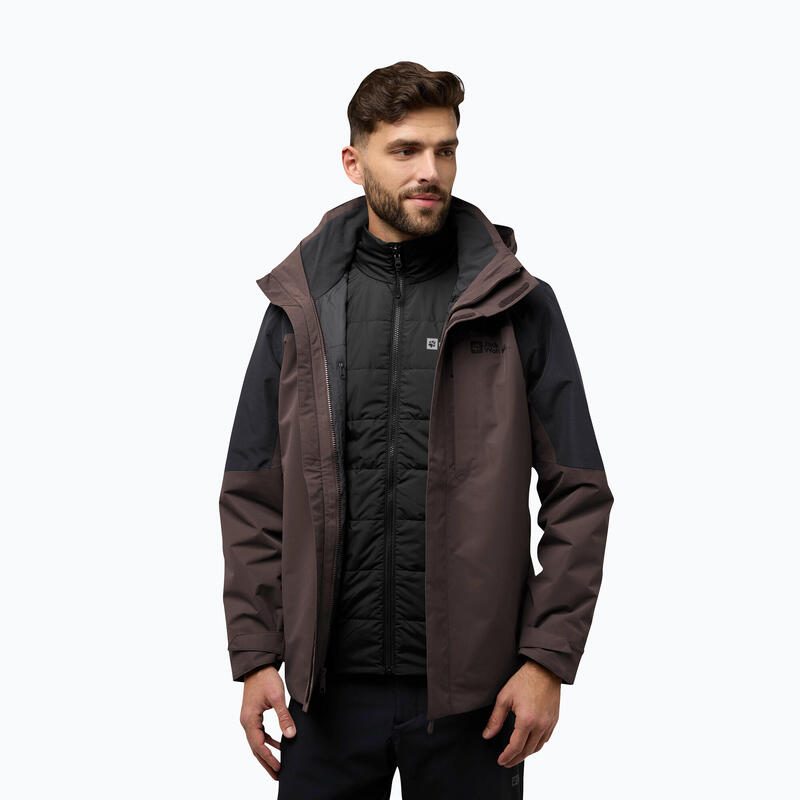 Geacă 3în1 pentru bărbați Jack Wolfskin Romberg 3In1