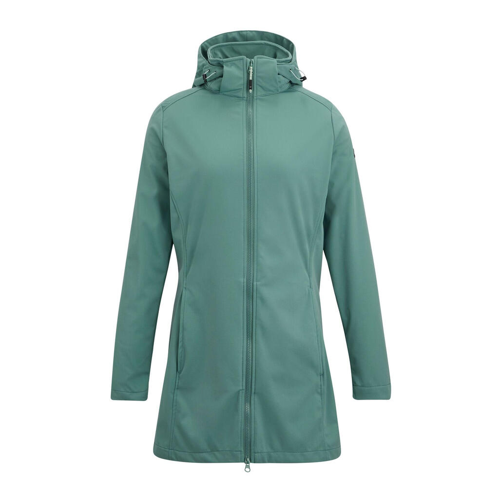Womens/Ladies Carisbrooke Softshell Waterproof Jacket (Ivy Moss)
