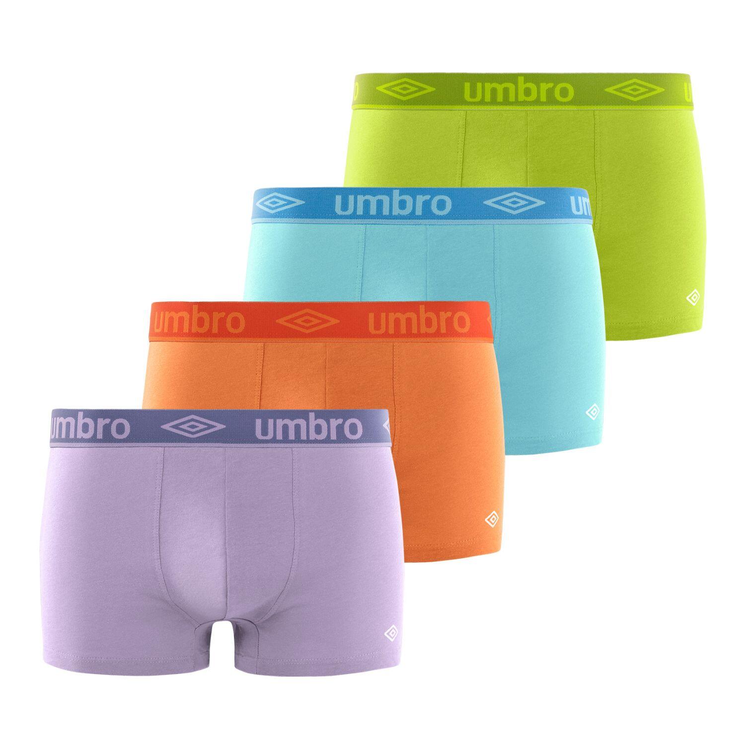 Lot de 4 boxers homme en coton Colors 1/5