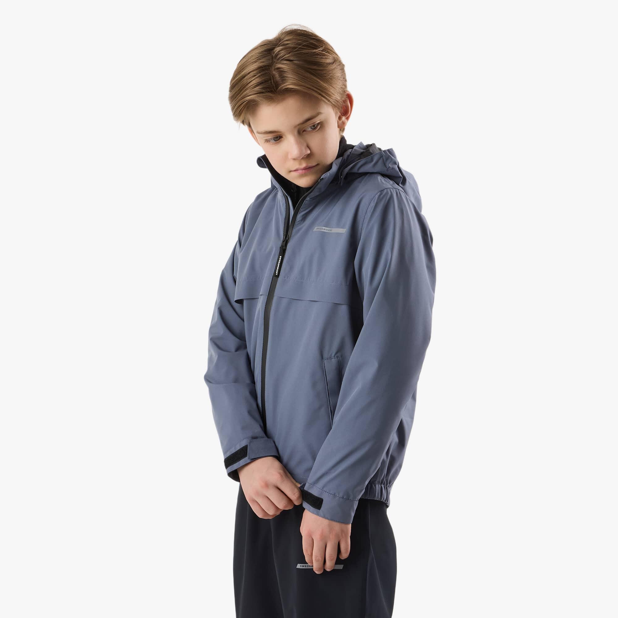 Giacca antipioggia da escursionismo junior Tjörn impermeabile 4/7