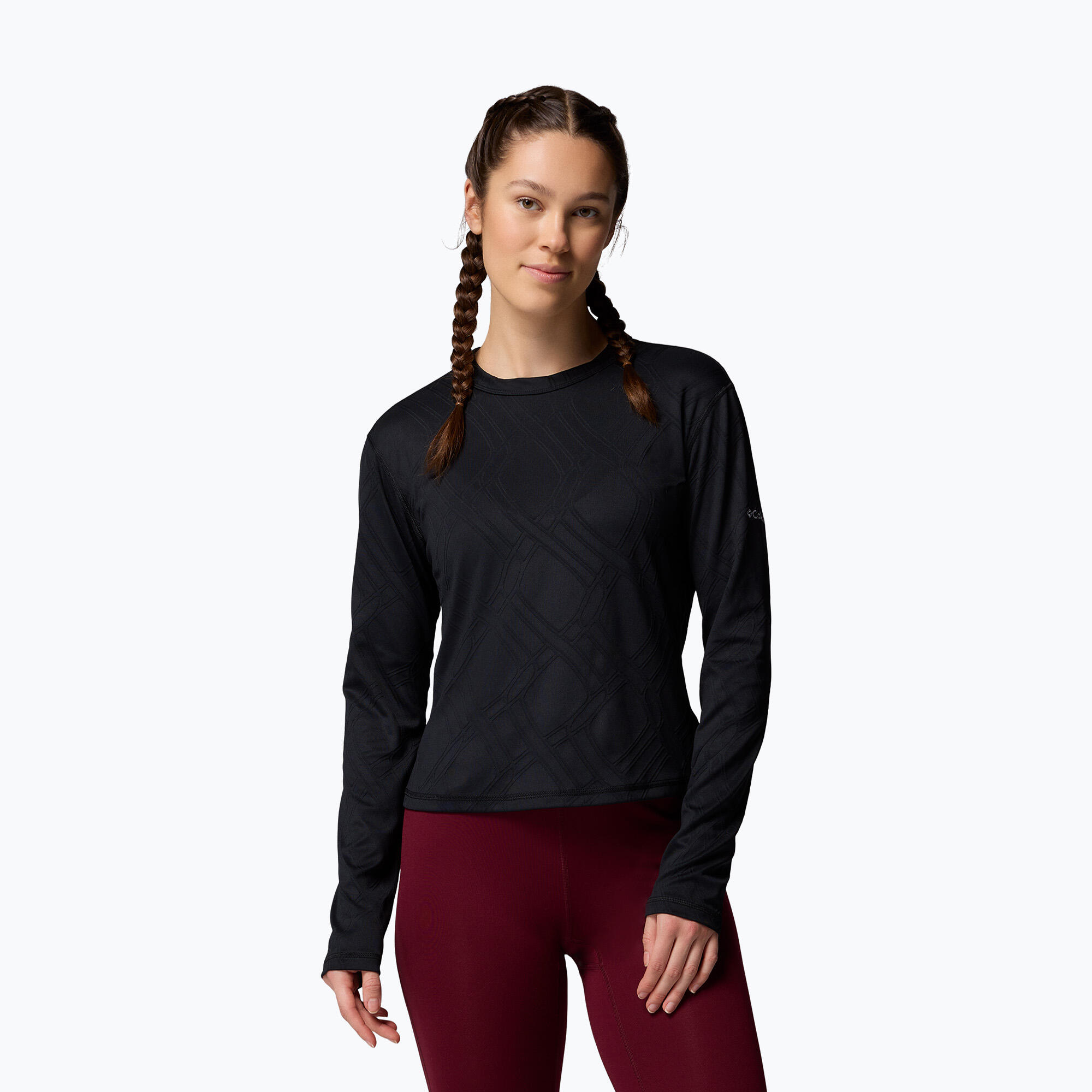 T-shirt à manches longues de trekking pour femme Columbia Granite Point Crew 1/7
