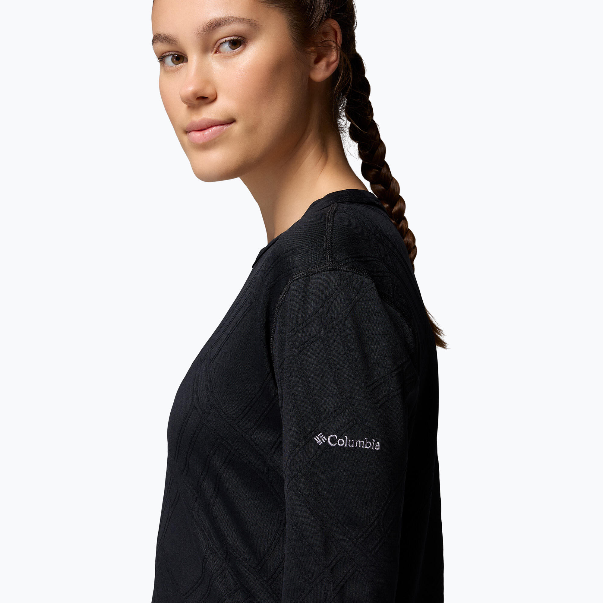 T-shirt à manches longues de trekking pour femme Columbia Granite Point Crew 6/7