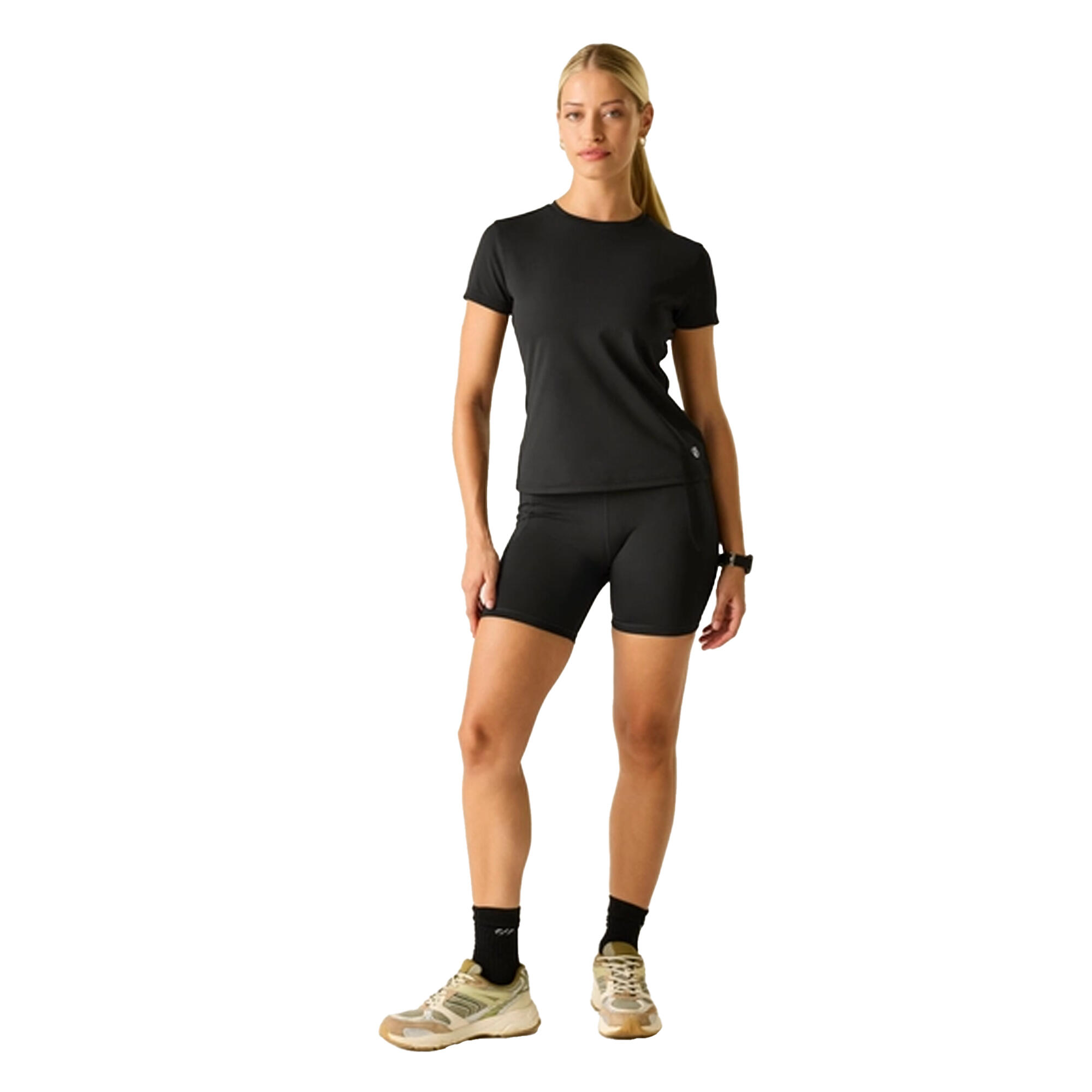 Tshirt REFRESH Femme (Noir) 4/5