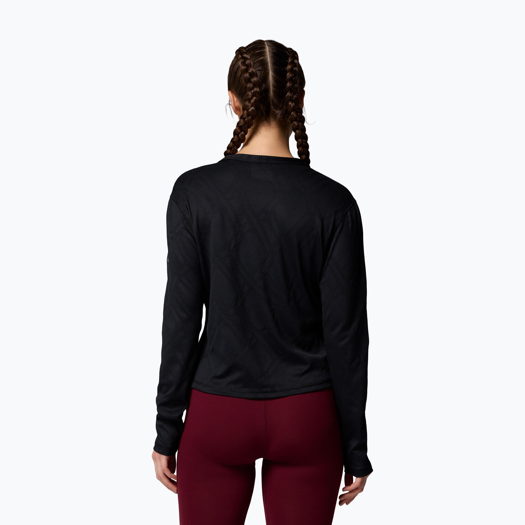 T-shirt à manches longues de trekking pour femme Columbia Granite Point Crew 3/7