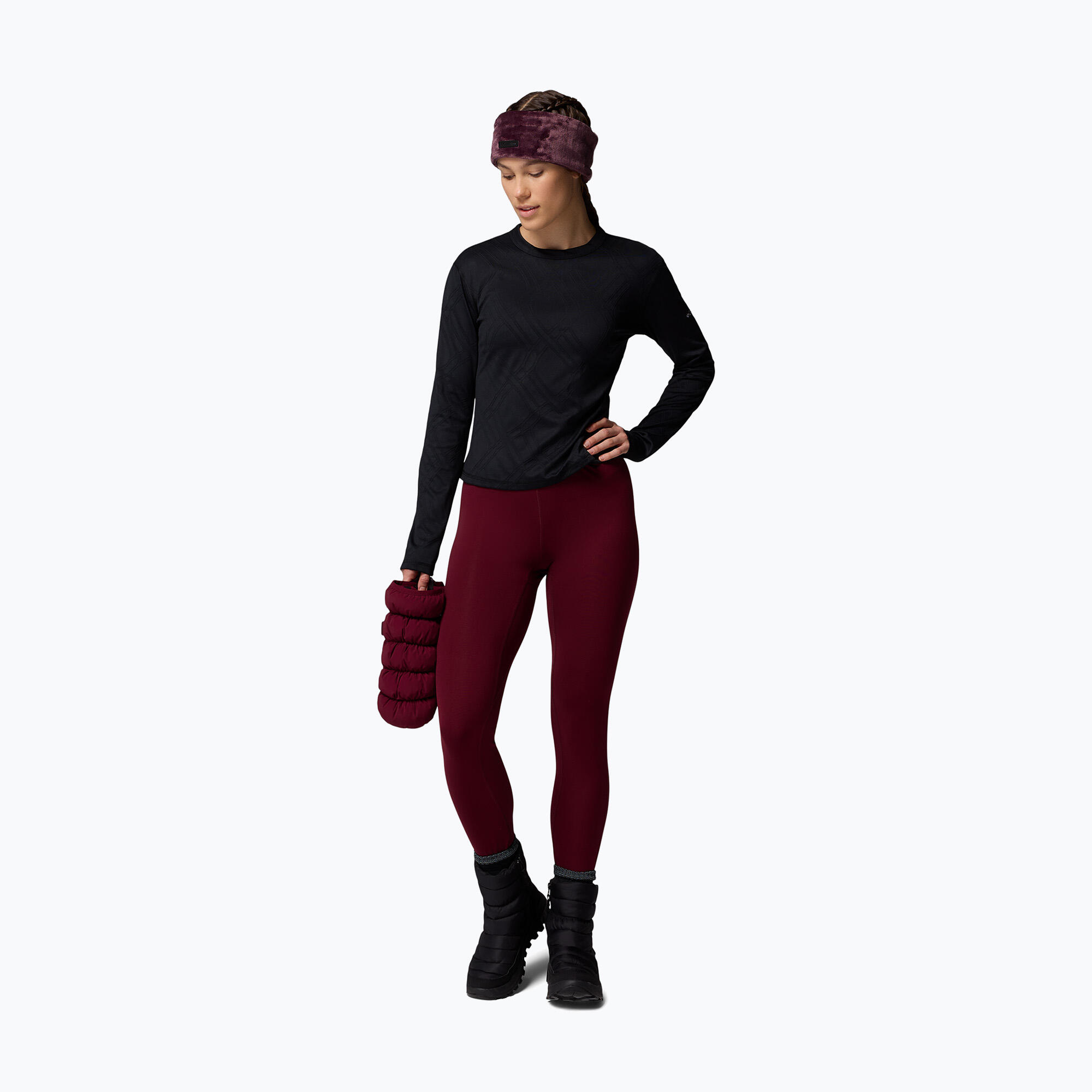 T-shirt à manches longues de trekking pour femme Columbia Granite Point Crew 2/7