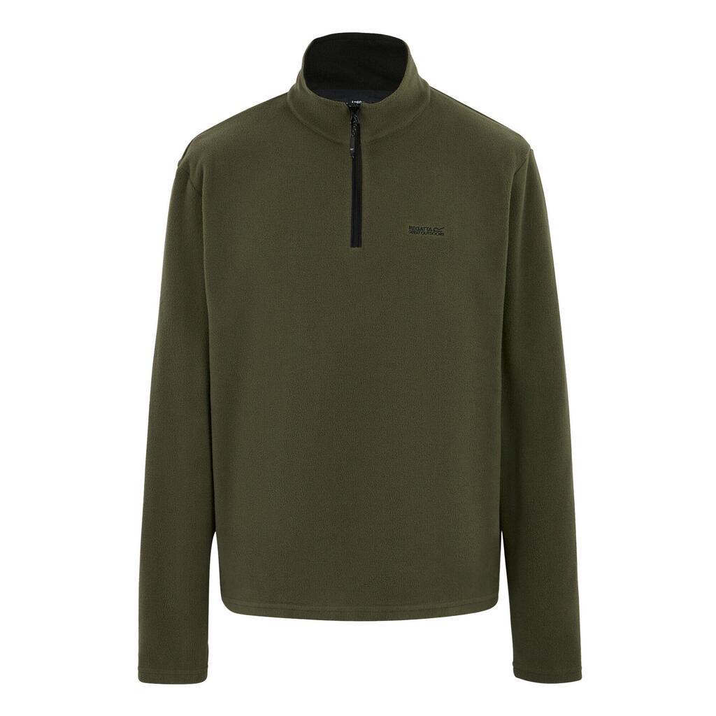 Great Outdoors Mens Thompson Half Zip Fleece Top (Olive Night)