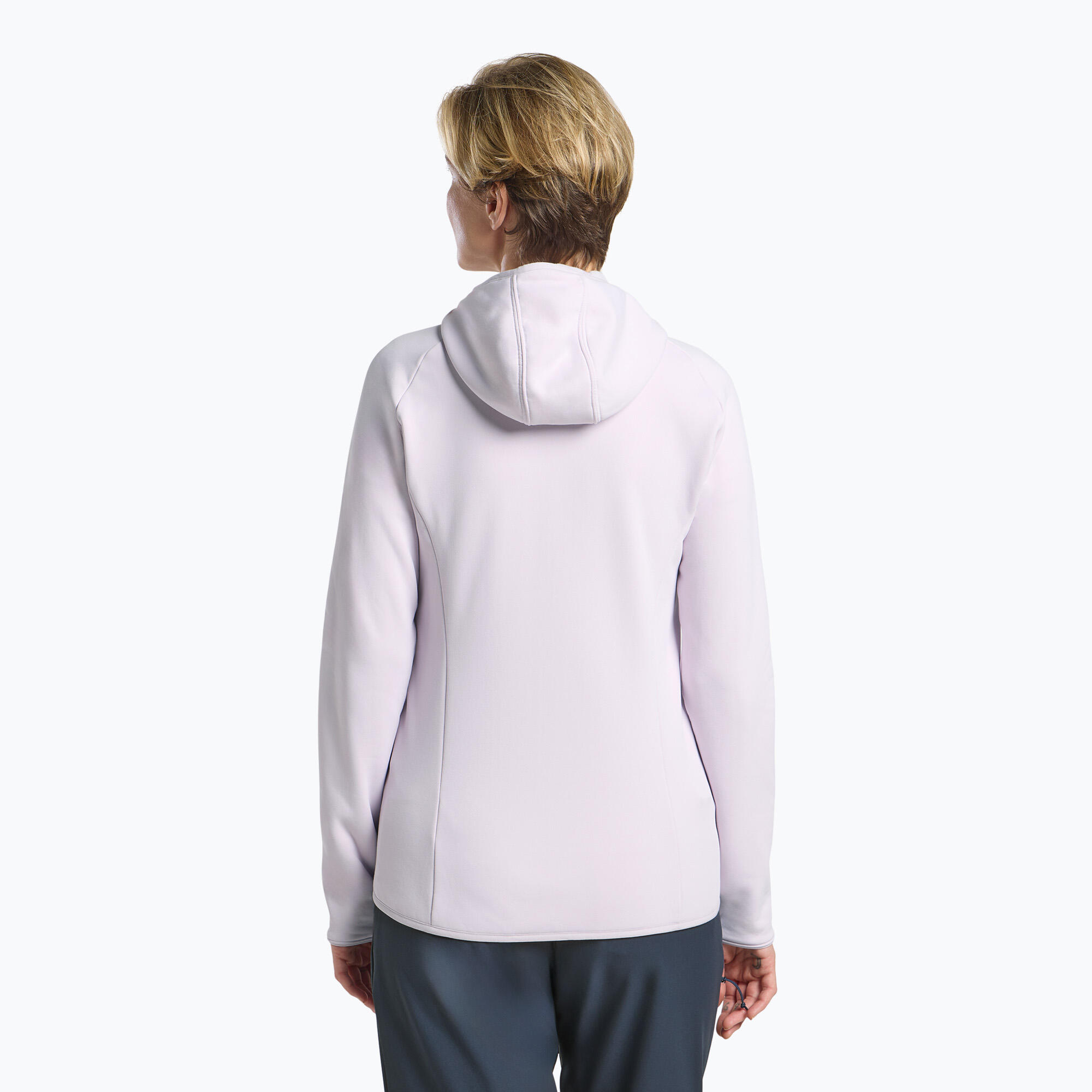 Sudadera para mujer Jack Wolfskin Baiselberg con capucha y cremallera completa 3/7