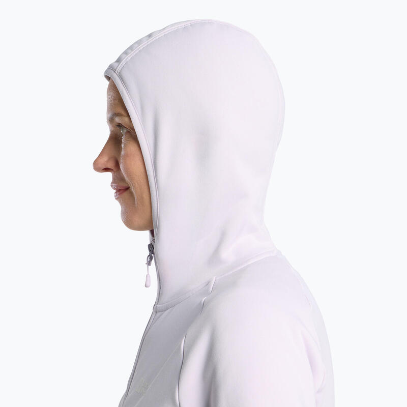 Hanorac damă Jack Wolfskin Baiselberg cu glugă și fermoar integral