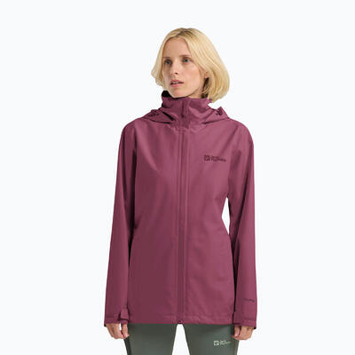 Dames regenjas jack wolfskin trailtime 2l
