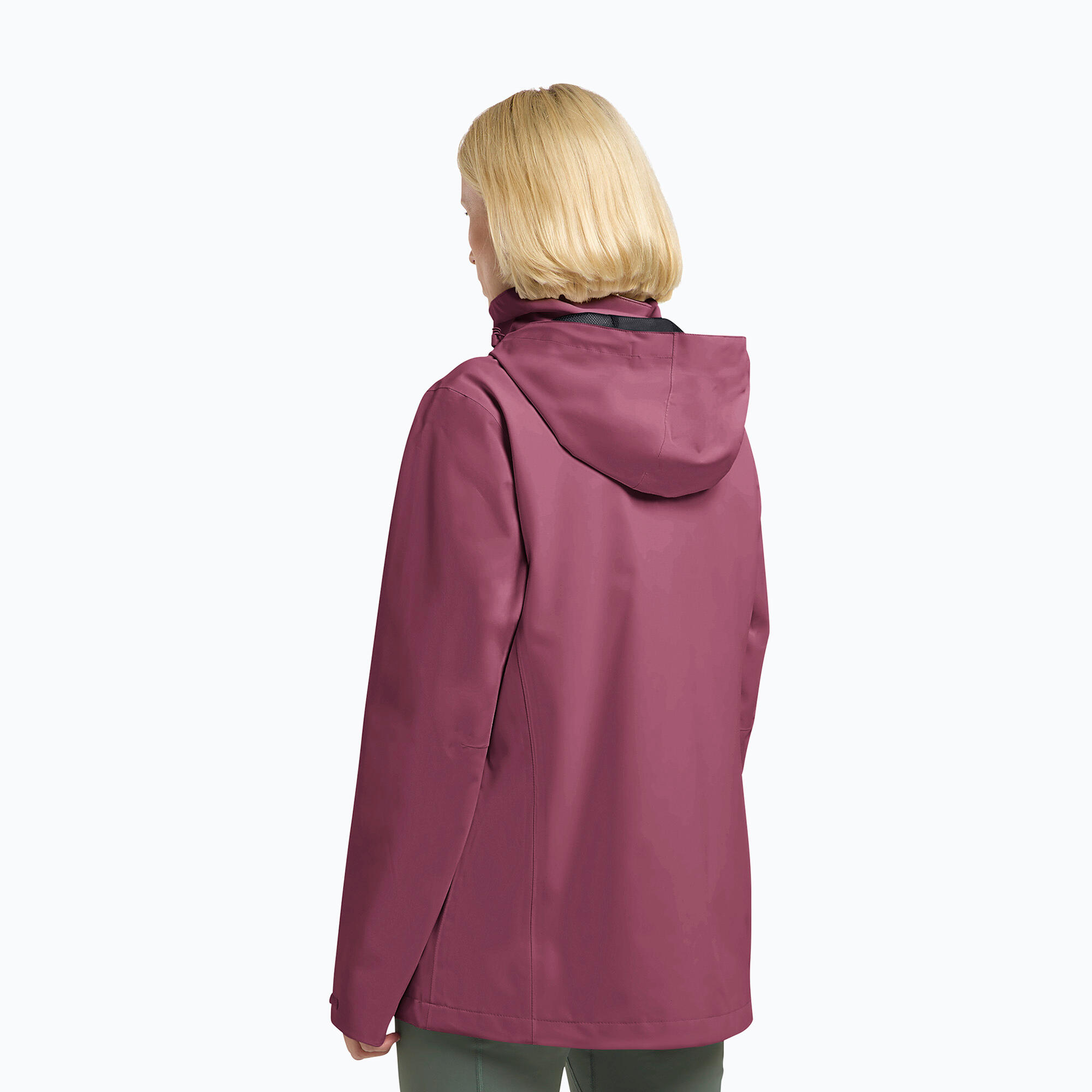 Damen Regenjacke Jack Wolfskin Trailtime 2L 3/7
