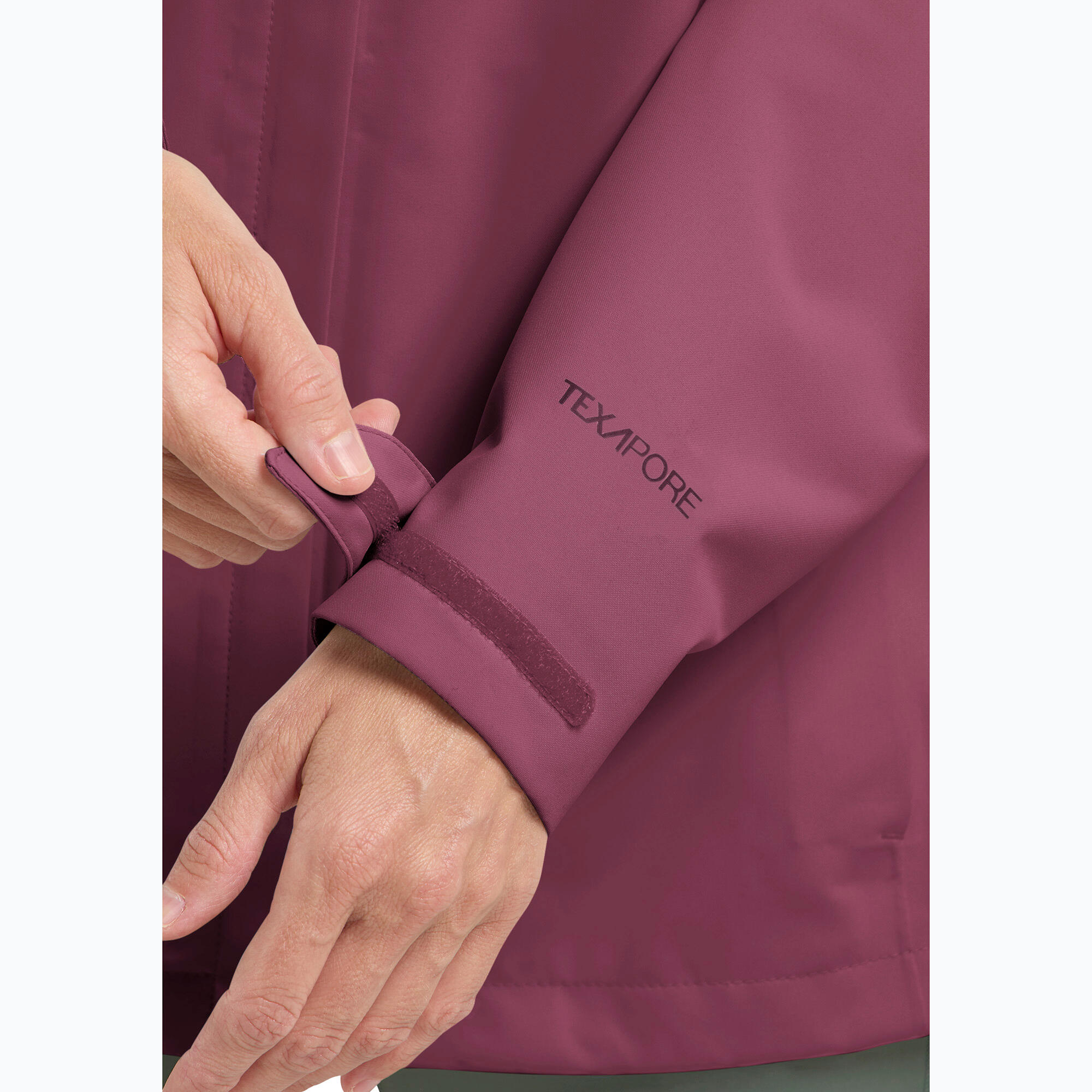 Damen Regenjacke Jack Wolfskin Trailtime 2L 7/7