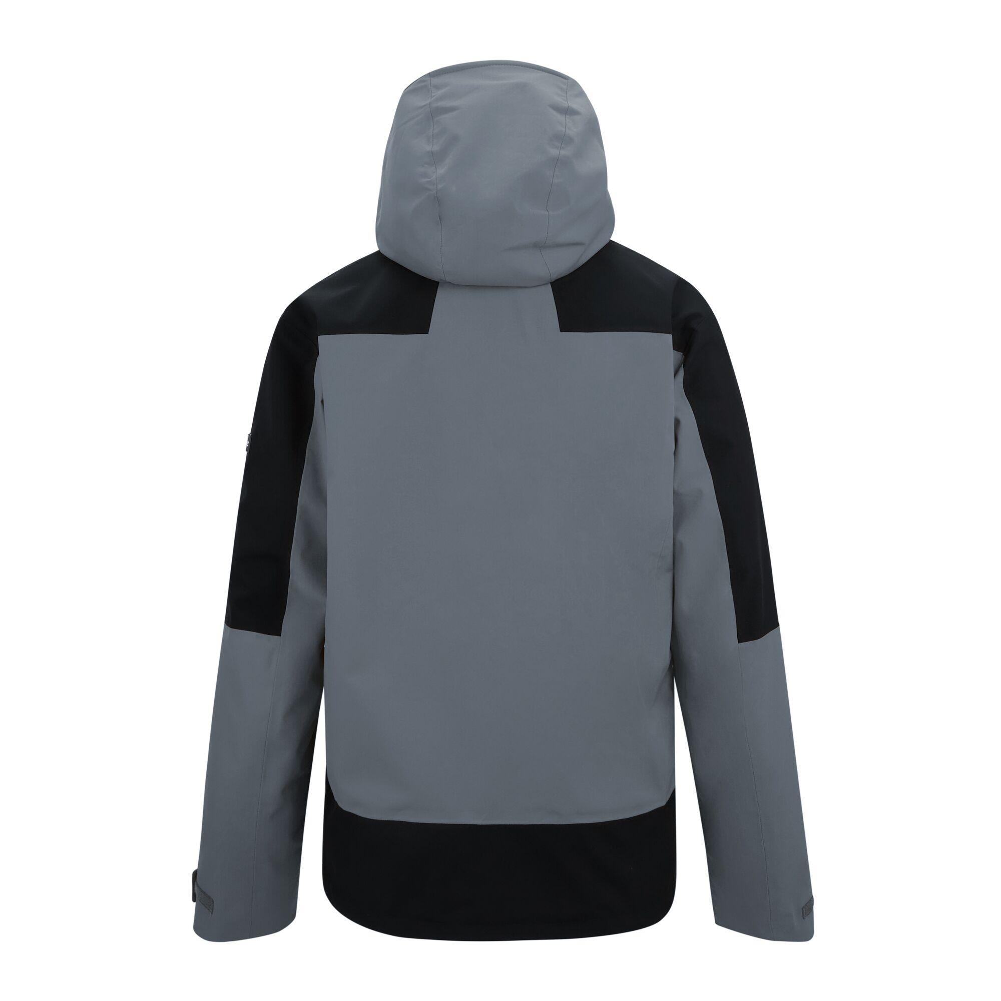 Veste Imperméable HIGHTON Homme (Gris Orage / Noir) 2/4