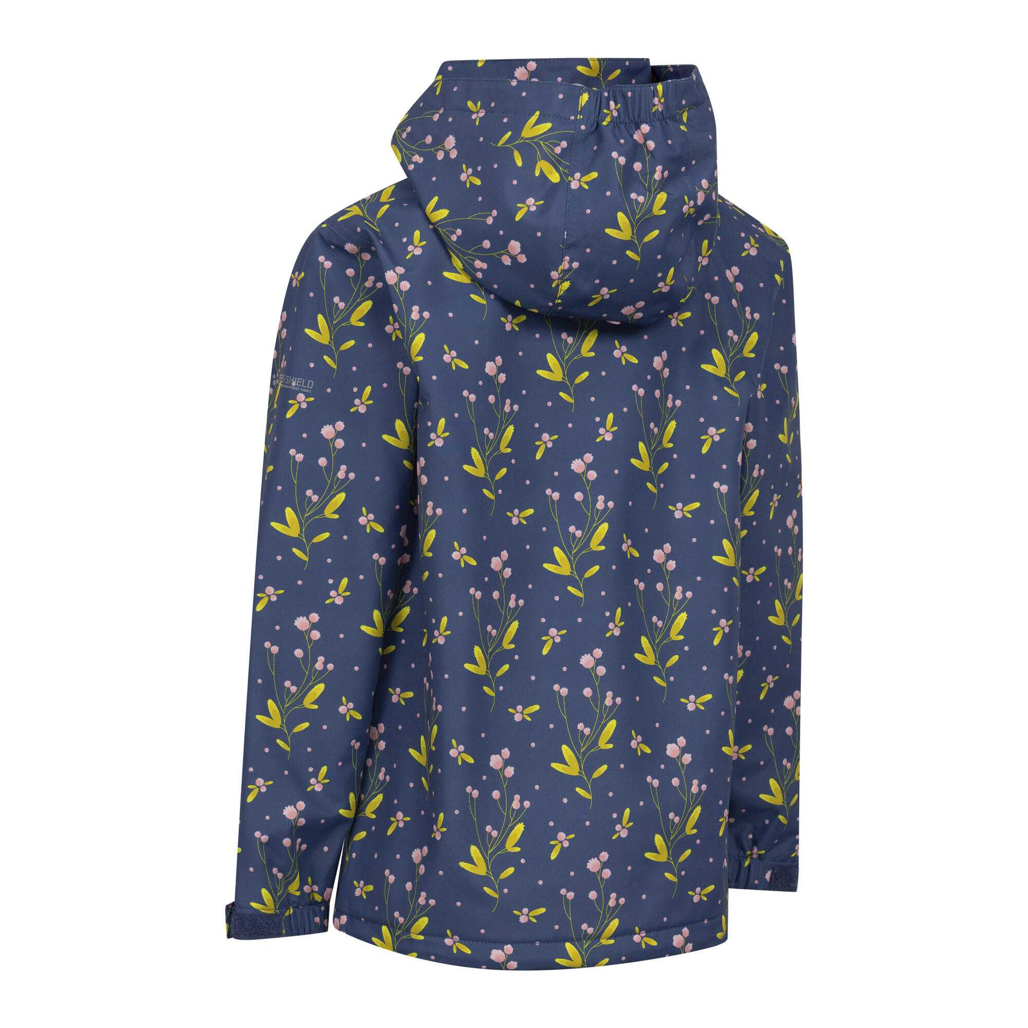 Girls Micaella Waterproof Jacket (Bluestone) 2/5