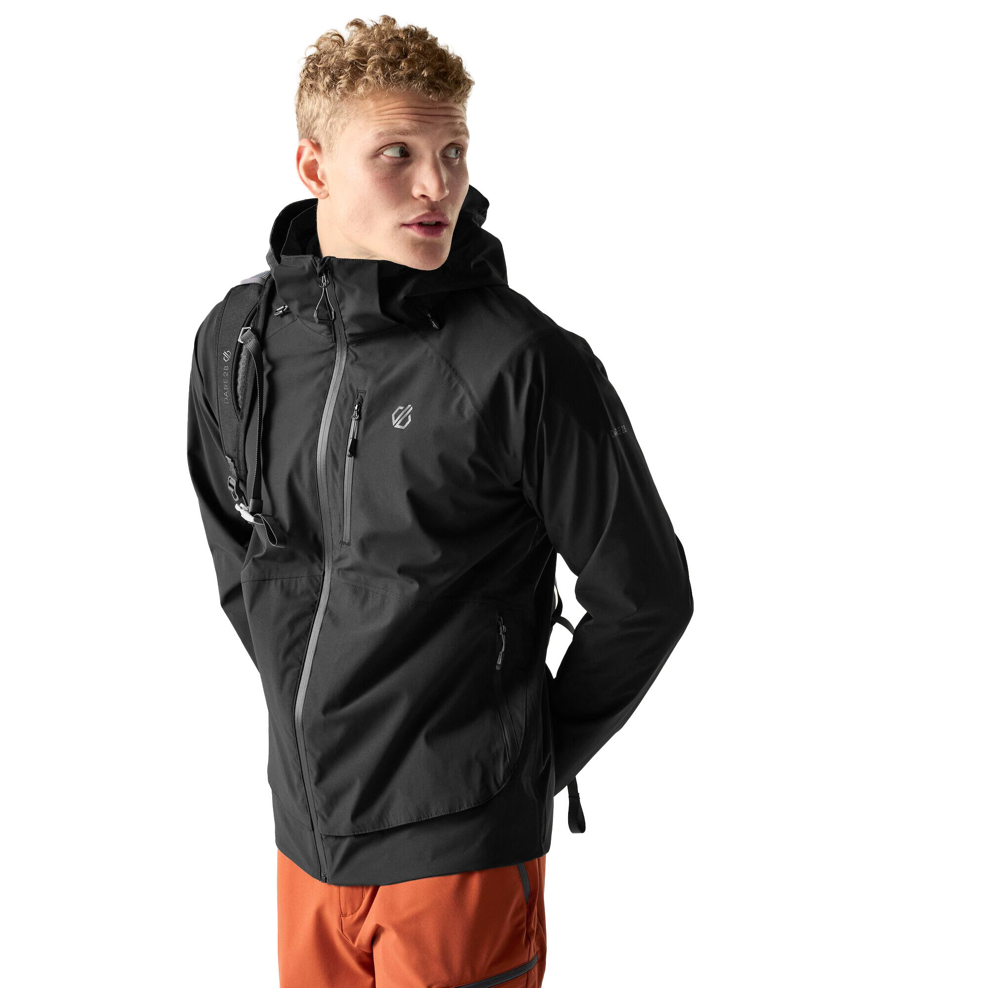 Veste Imperméable SWITCH OUT LLL Homme (Noir) 4/5