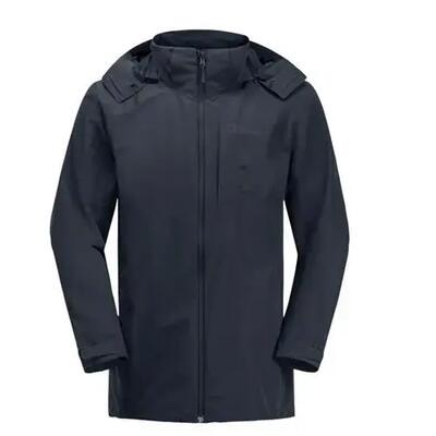 Heren regenjas jack wolfskin fernblick 2l
