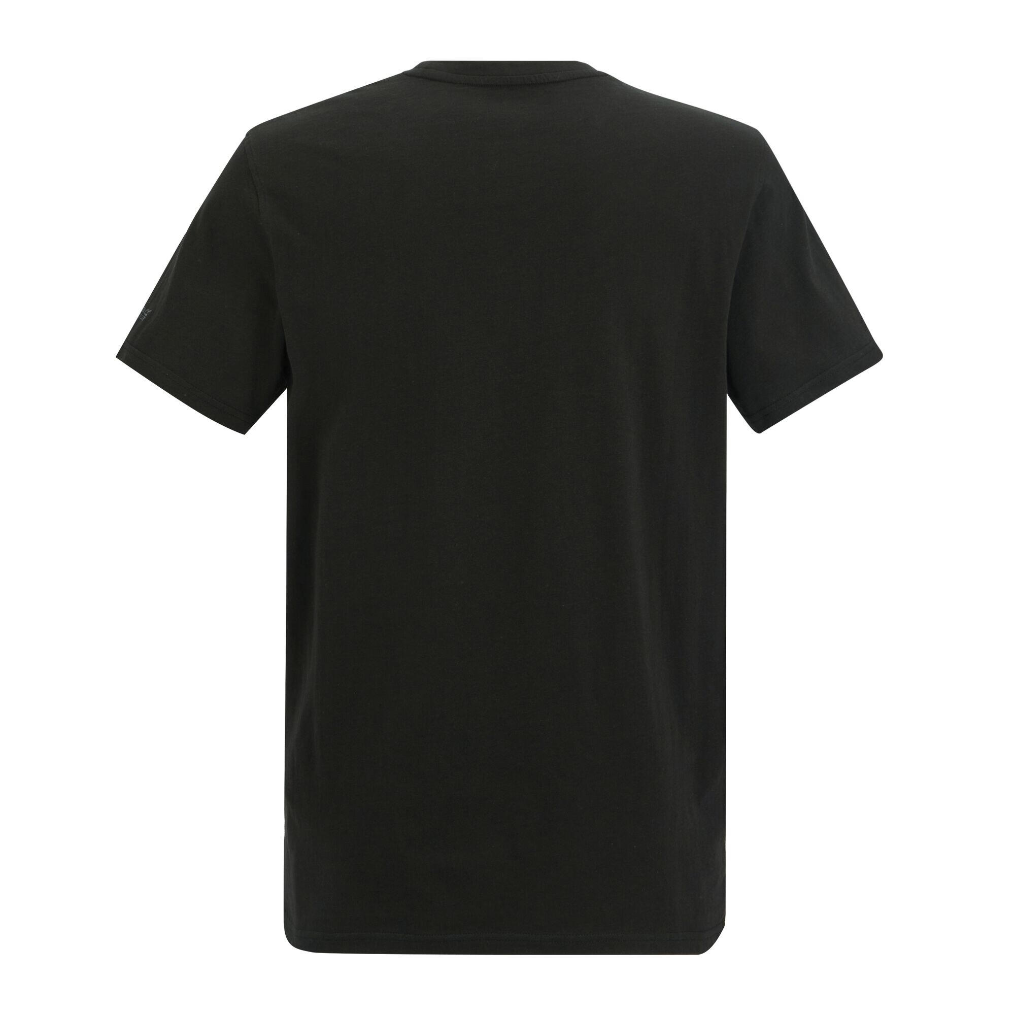 Tshirt Motif/style Montagne BREEZED Homme (Noir) 2/5