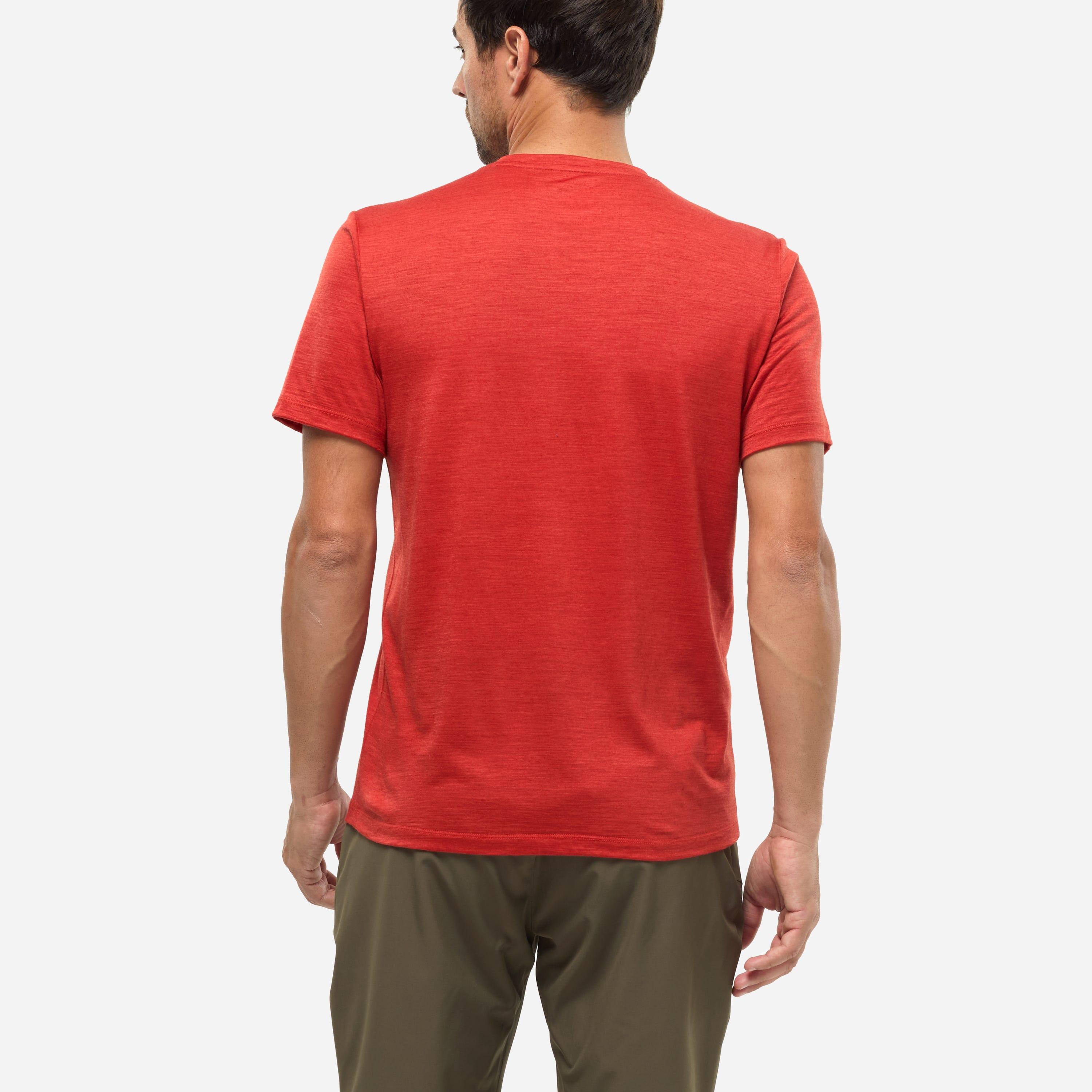Herren Wandern - Trekking Tee-Shirt  UBIC WOOL 4/5