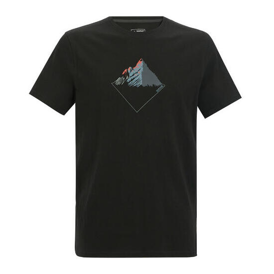 Tshirt Motif/style Montagne BREEZED Homme (Noir)