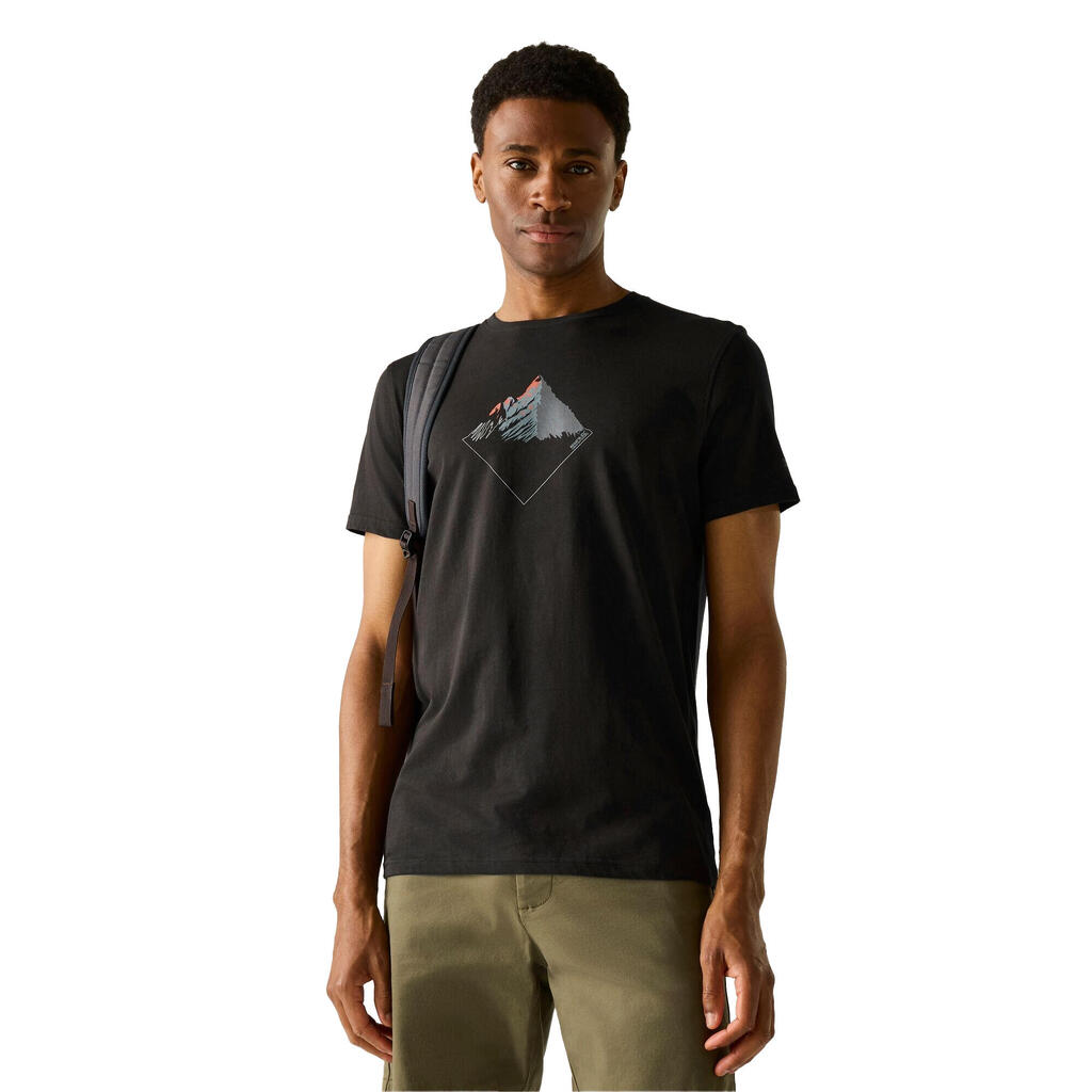Mens Breezed Mountain TShirt (Black)