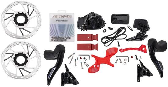 SRAM Force AXS e1 - Gruppo 2x per disco FM CL.