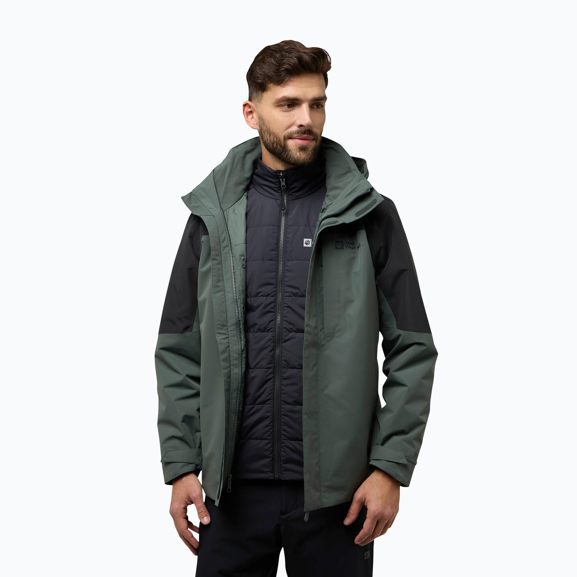 Casaco 3 em 1 masculino Jack Wolfskin Romberg 3In1 2/7