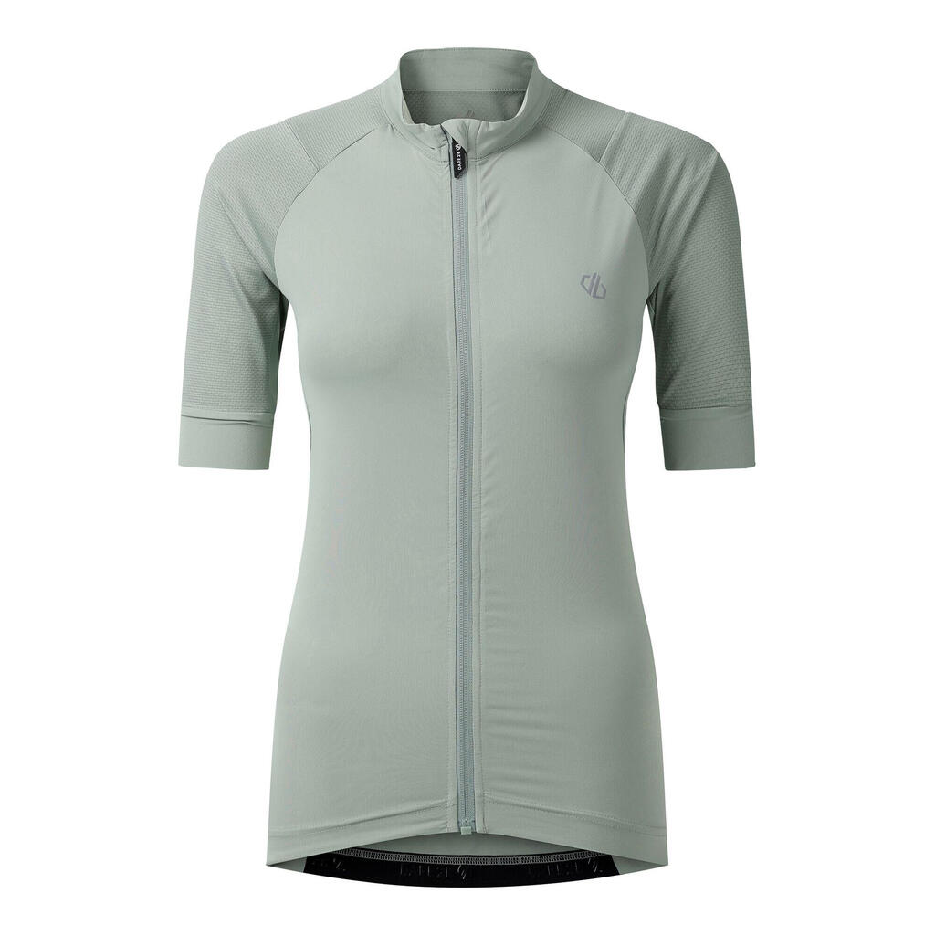 Womens/Ladies Lightning ShortSleeved Cycling Jacket (Glacier Green)