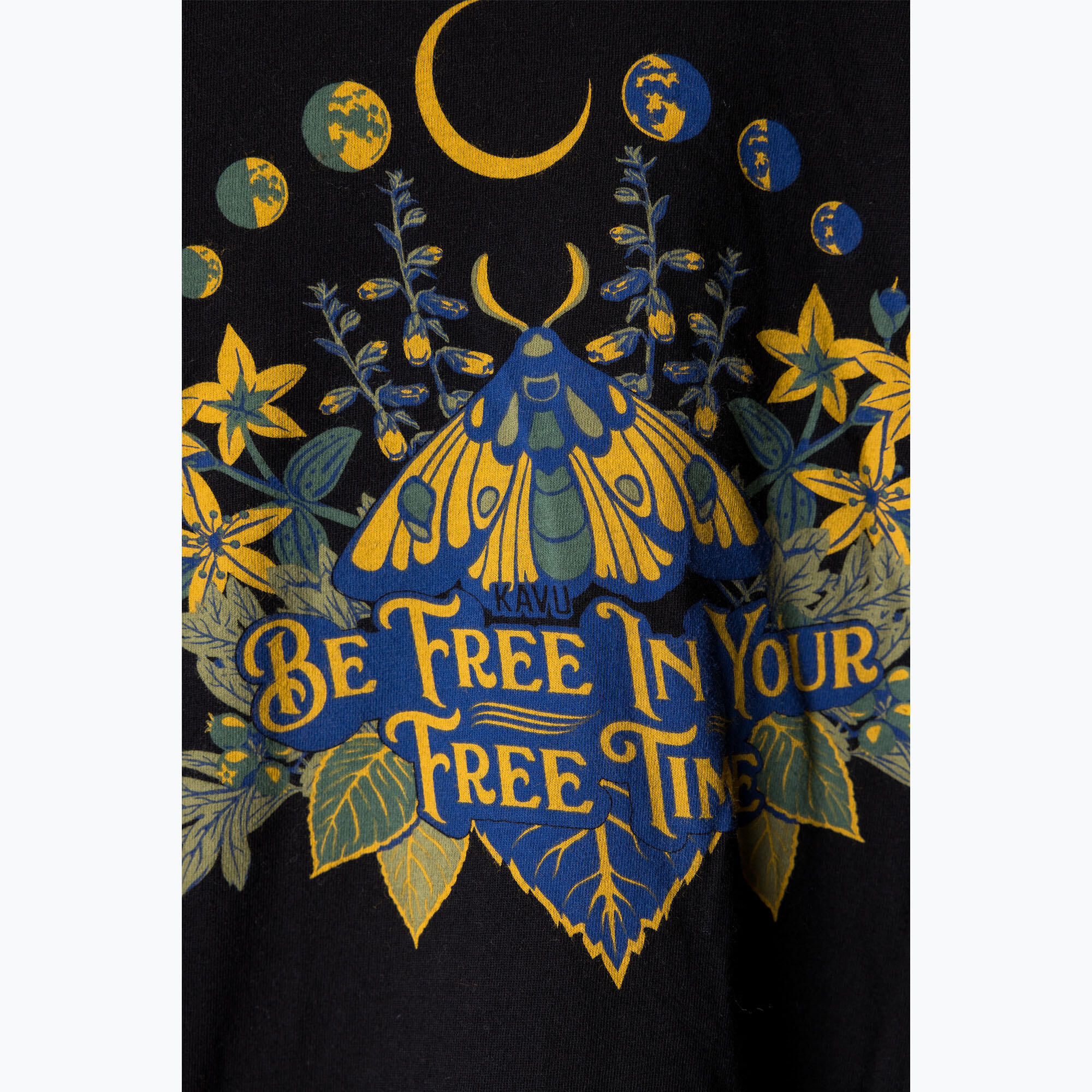 Camiseta de manga comprida masculina KAVU Free Time 3/4