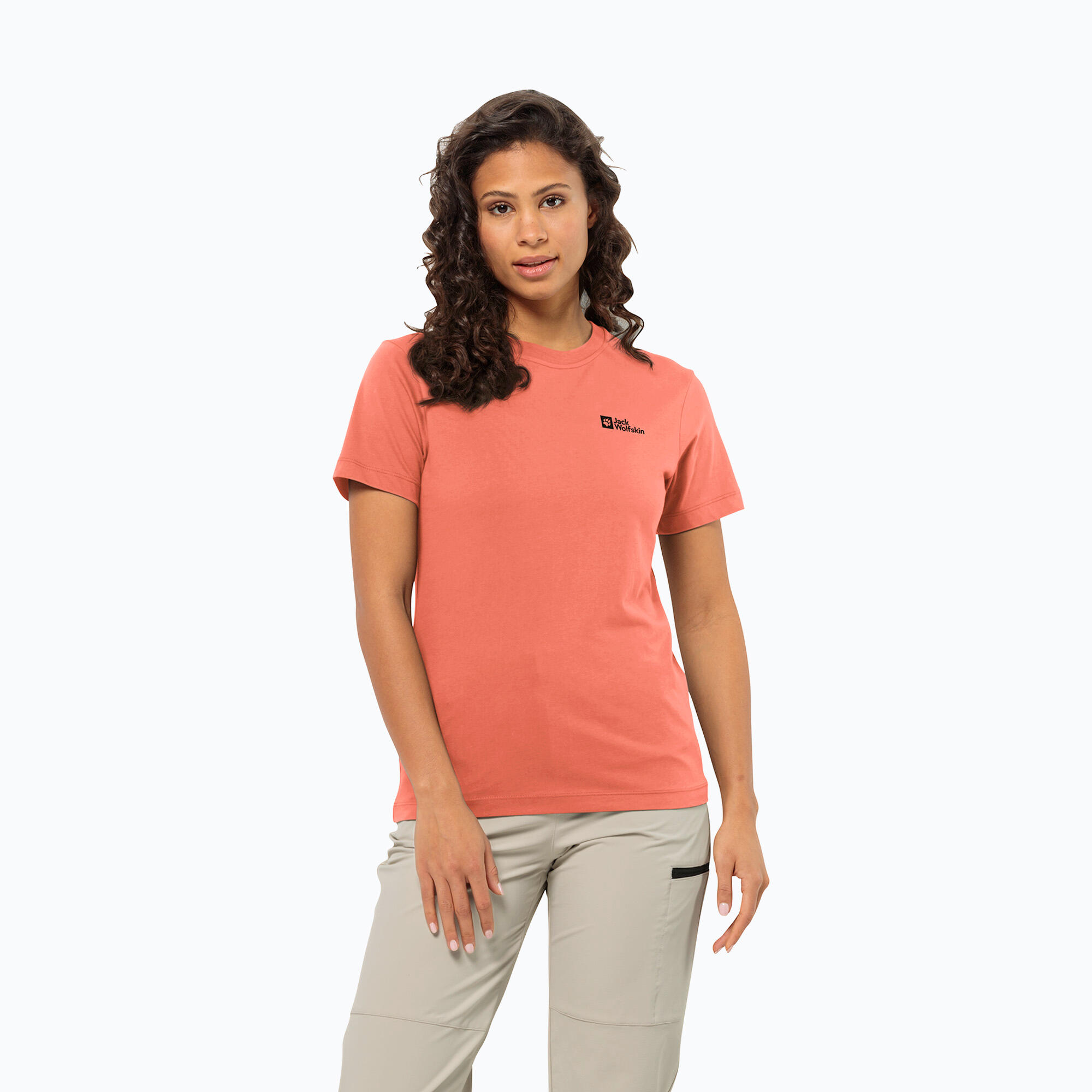 T-shirt femme Jack Wolfskin Essential 1/4
