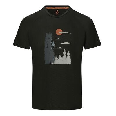 Heren tech ii bergklim tshirt (zwart)