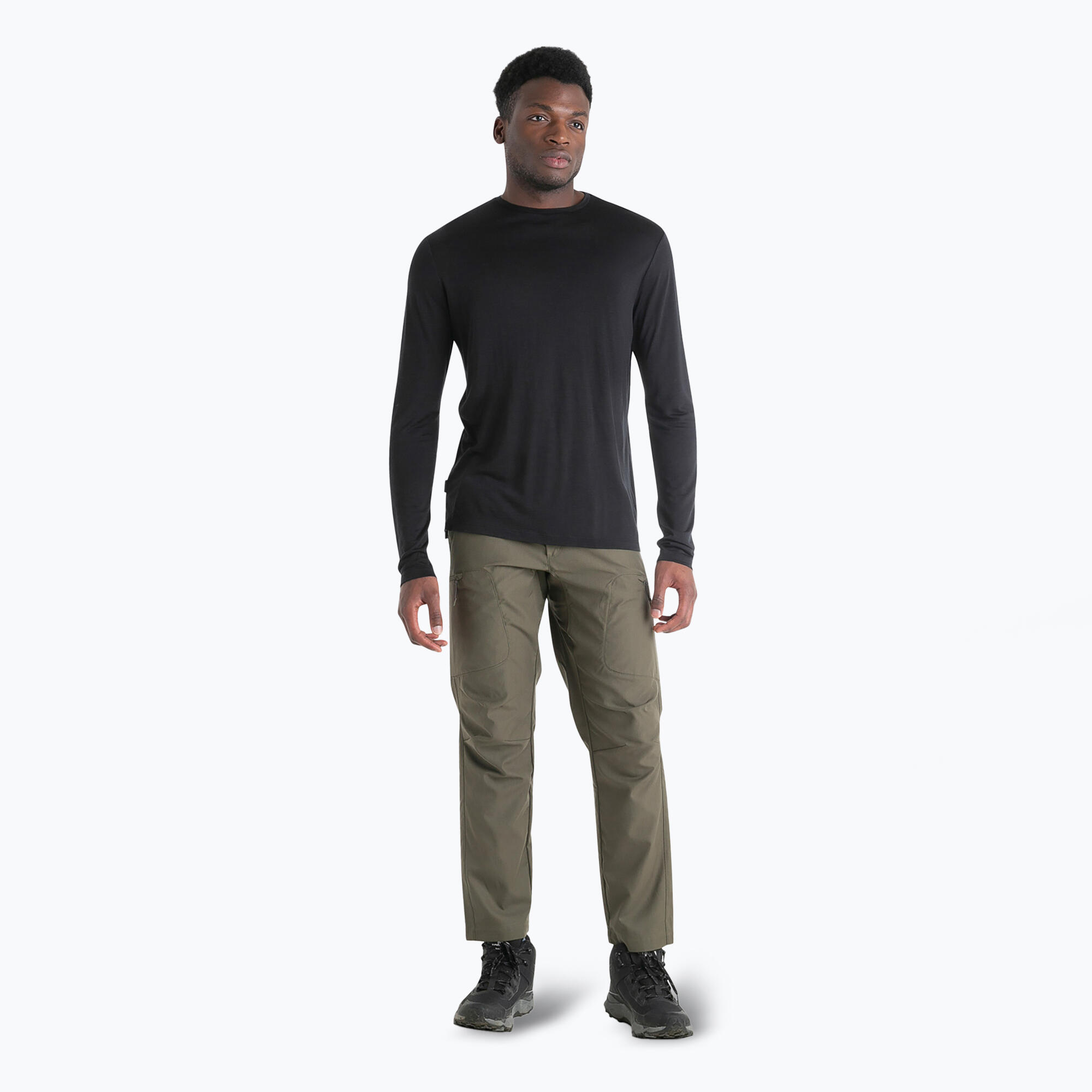 Herren Trekking-Langarmshirt Icebreaker Merino 125 Cool-Lite Sphere III Tee 2/7