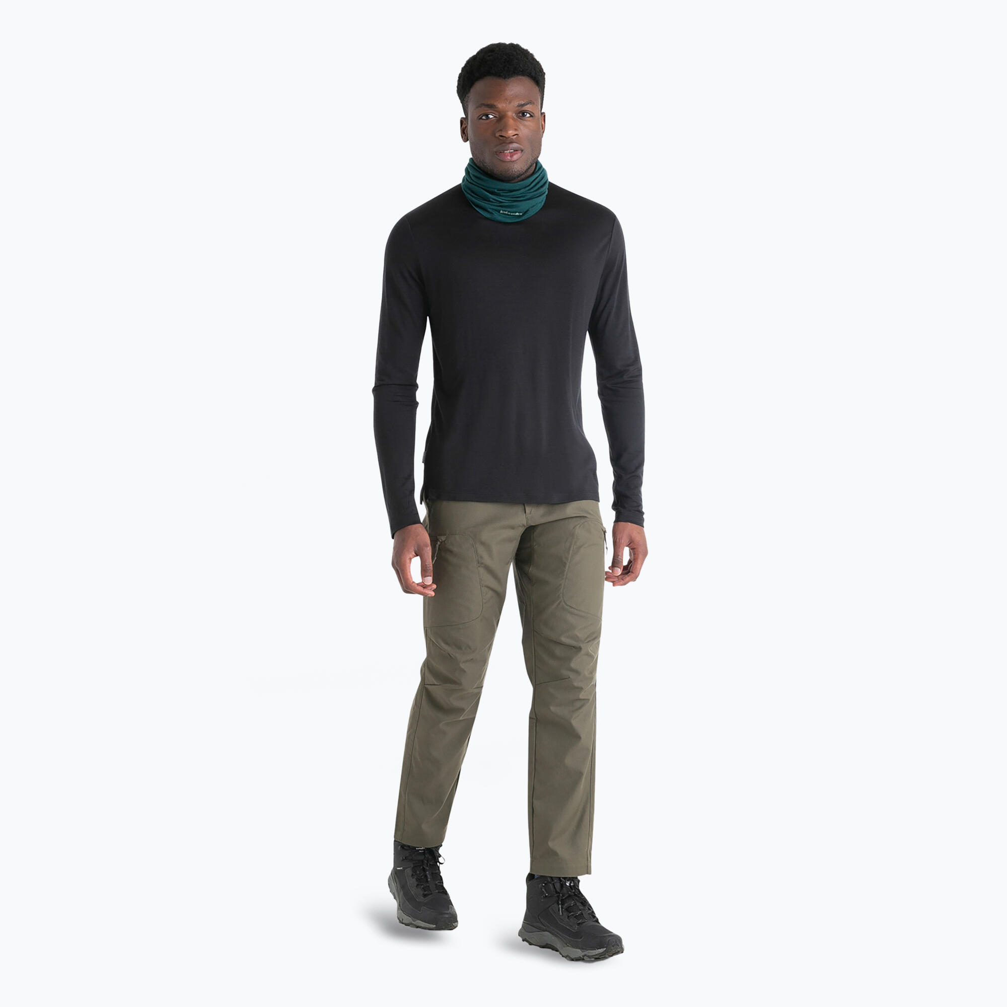 Herren Trekking-Langarmshirt Icebreaker Merino 125 Cool-Lite Sphere III Tee 4/7