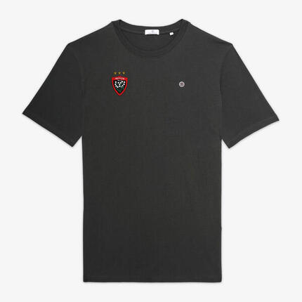 T-shirt manches courtes Rugby Club Toulonnais gris anthracite